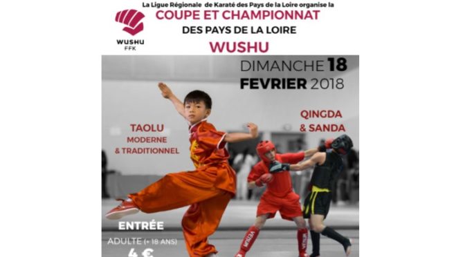 Coupe et Championnat Pays de Loire Wu Shu